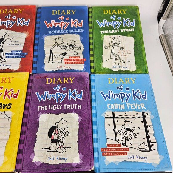 Diary of a Wimpy Kid Book 1-10 Jeff Kinney Hardcover Reader Series Chapter Lot 9 - Picture 5 of 15